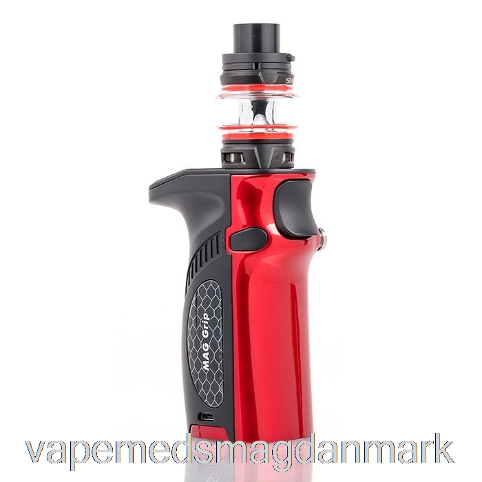 Vape Væske Smok Mag Grip 100w & Tfv8 Baby V2 Startsæt Sort/rød